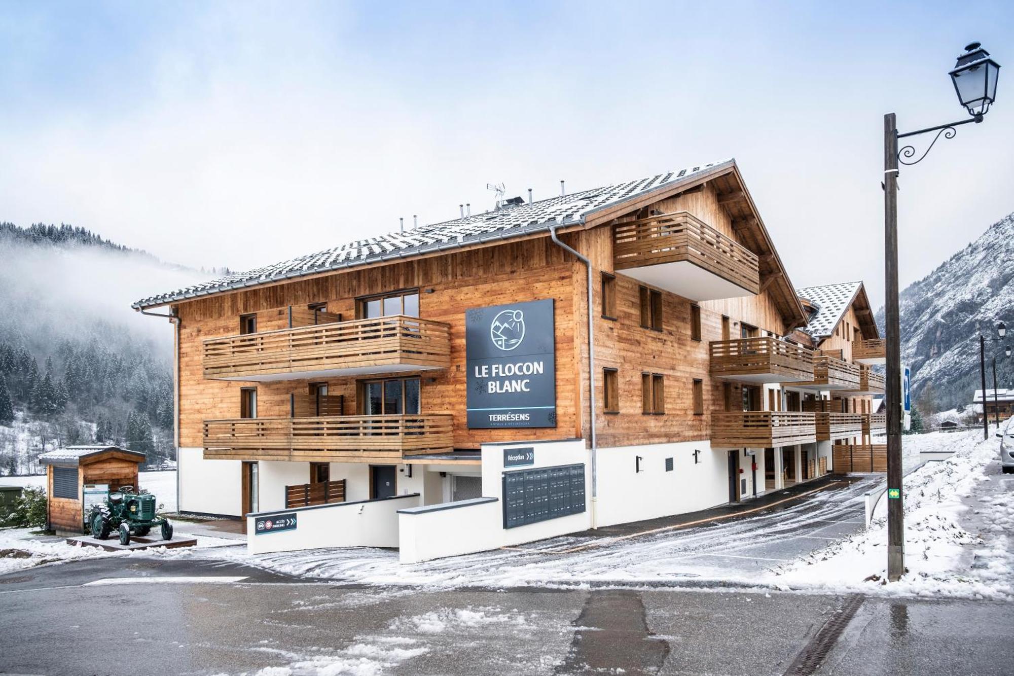 Aparthotel Terresens - Le Flocon Blanc Abondance Exterior foto