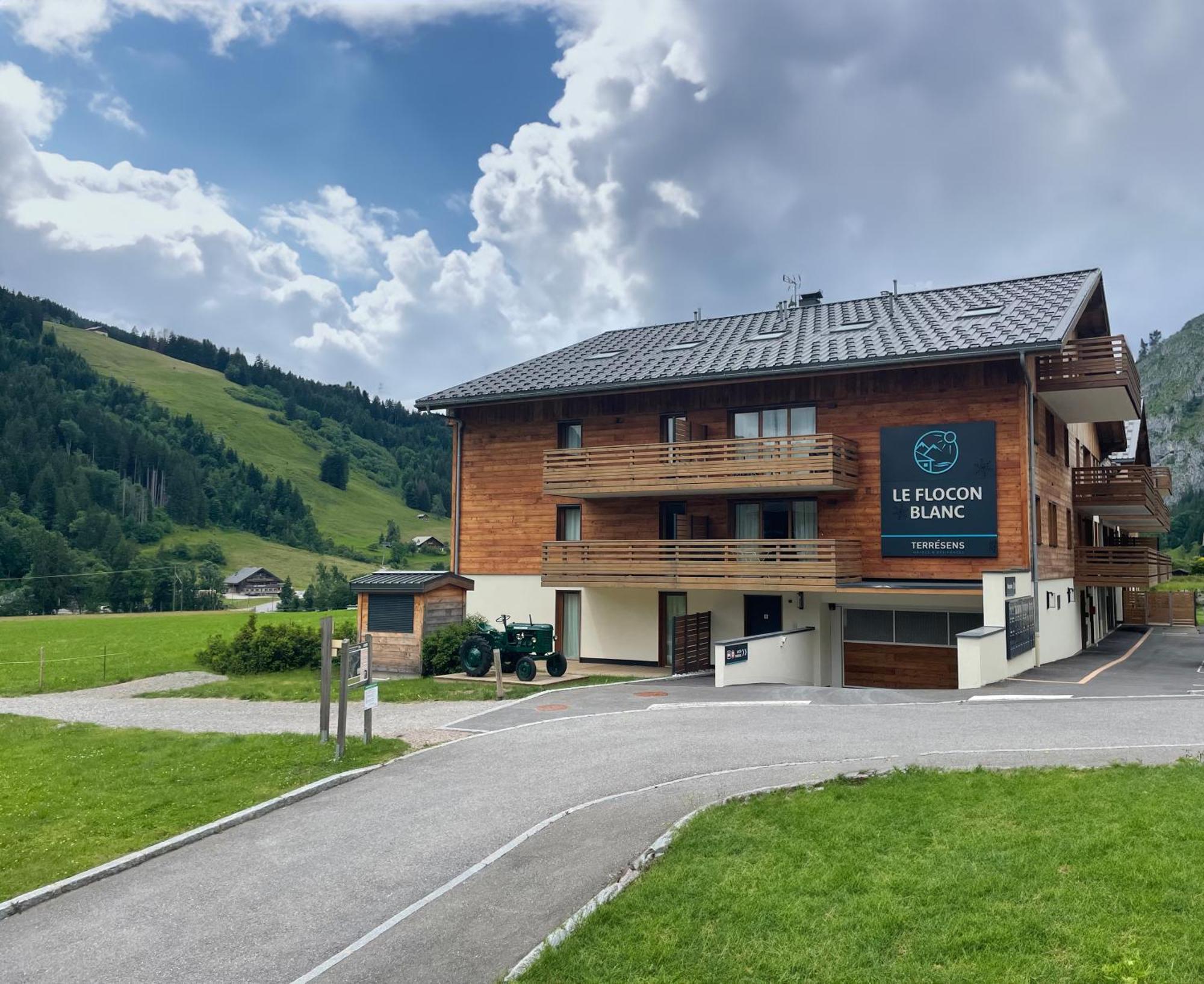 Aparthotel Terresens - Le Flocon Blanc Abondance Exterior foto